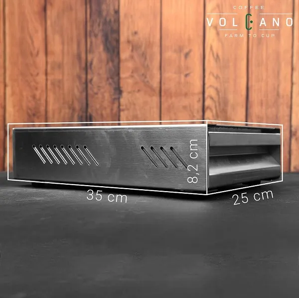 Chân đế cao su chống trượt gắn dưới đáy hộp đập bã