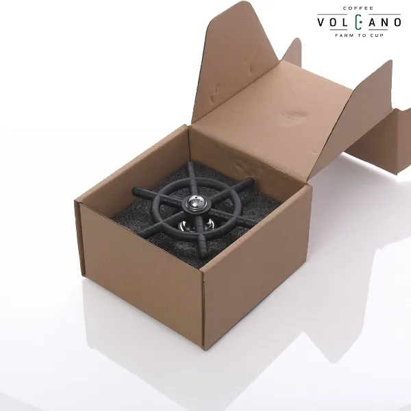 Vòi phun bánh lái B1206 chụp nghiêng thấy rõ trục ren và đai ốc bên dưới