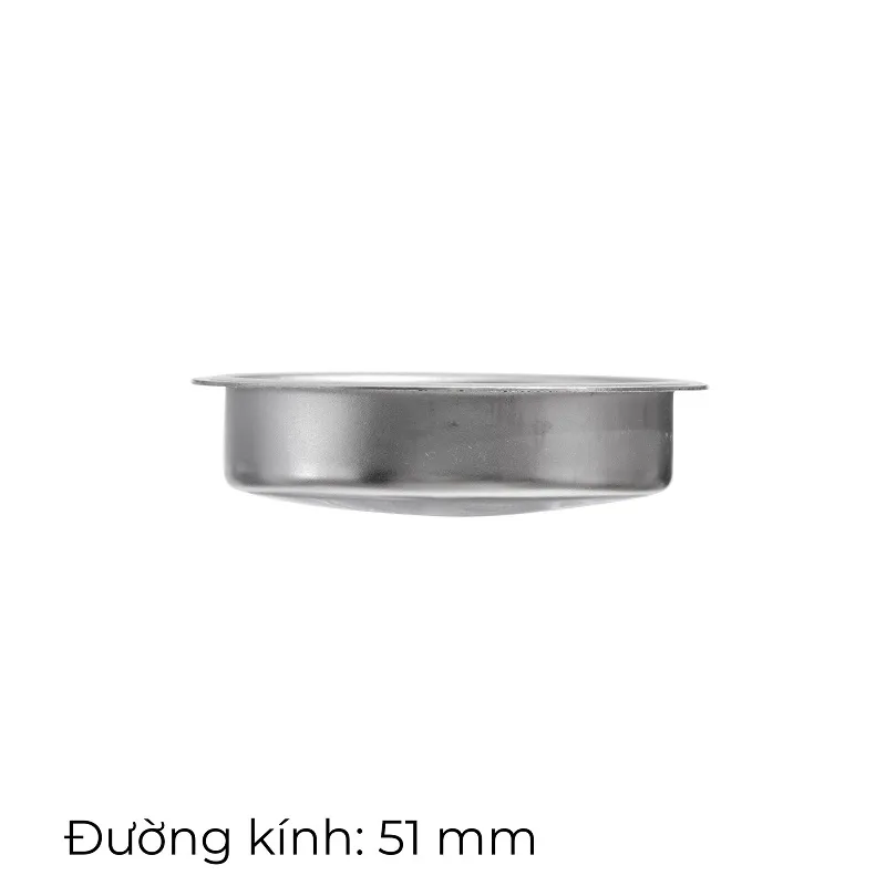Filter mù nhìn nghiêng đường kính 51mm, lòng đĩa đặc không có lỗ thoát nước