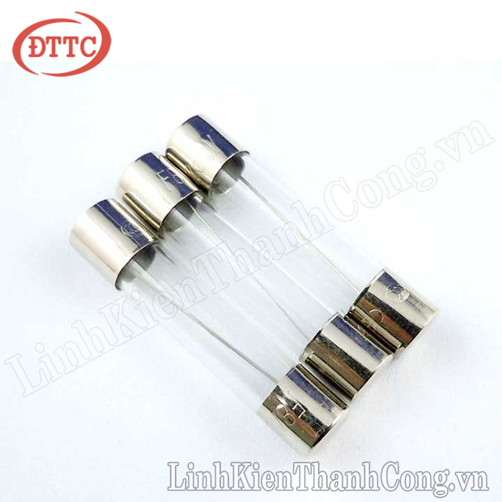 10 Fusibili Ceramici Rapidi 2A 250VAC 5x20mm (Tipo F)