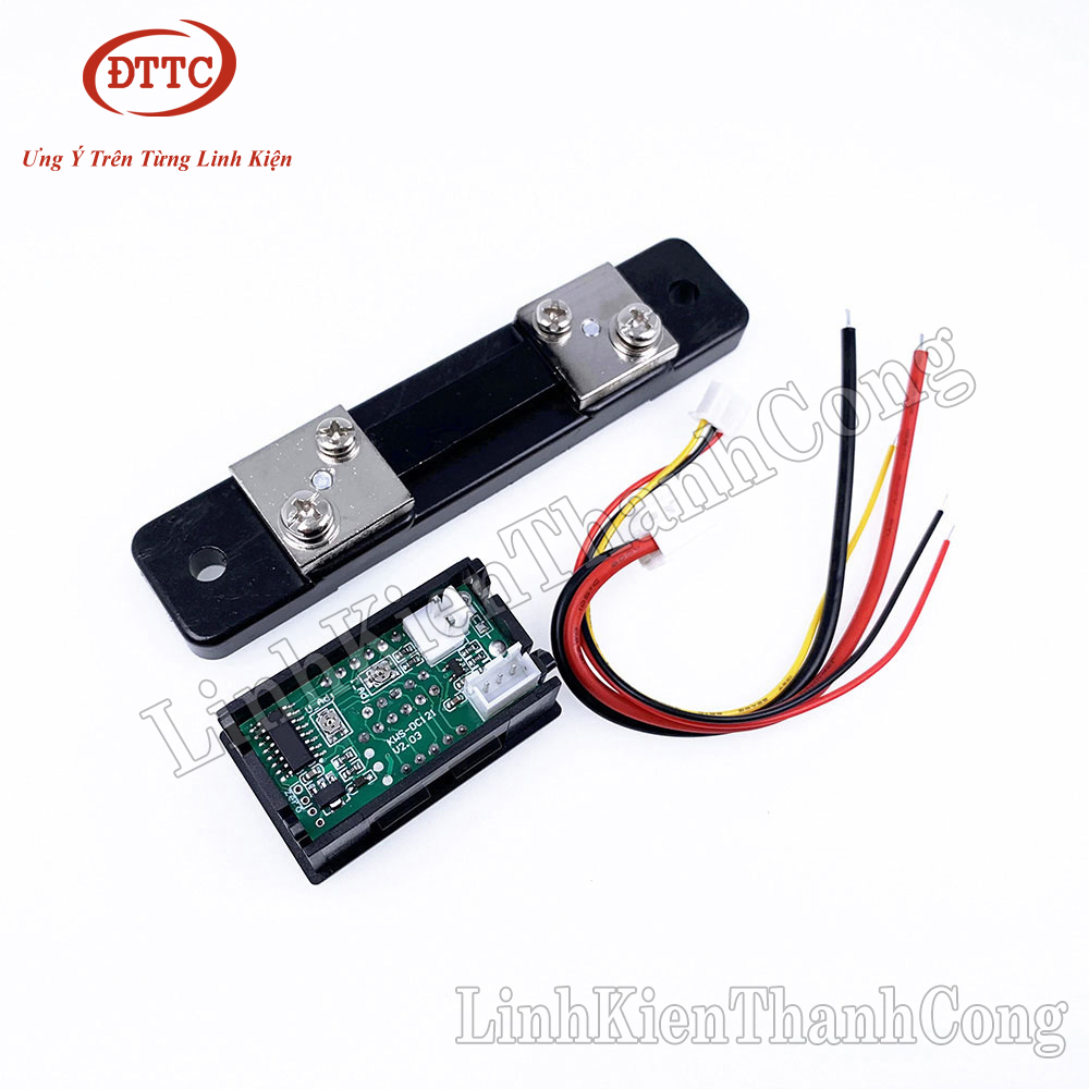 Module Do Ap Module đo dòng điện điện áp 100V 50A - tặng lèm RSHUNT