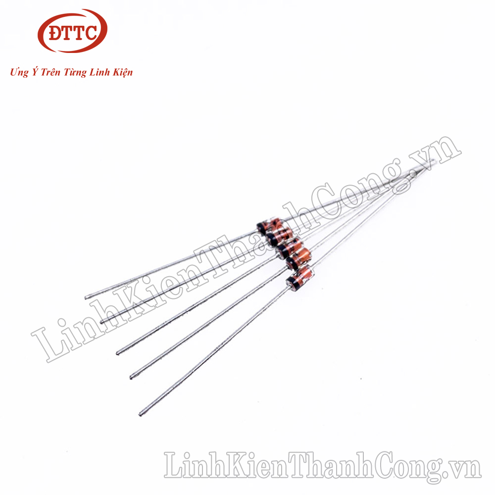 10pcs 1N4736A 6.8V Zener Diodes – 1W Power Dissipation – Fast Shipping