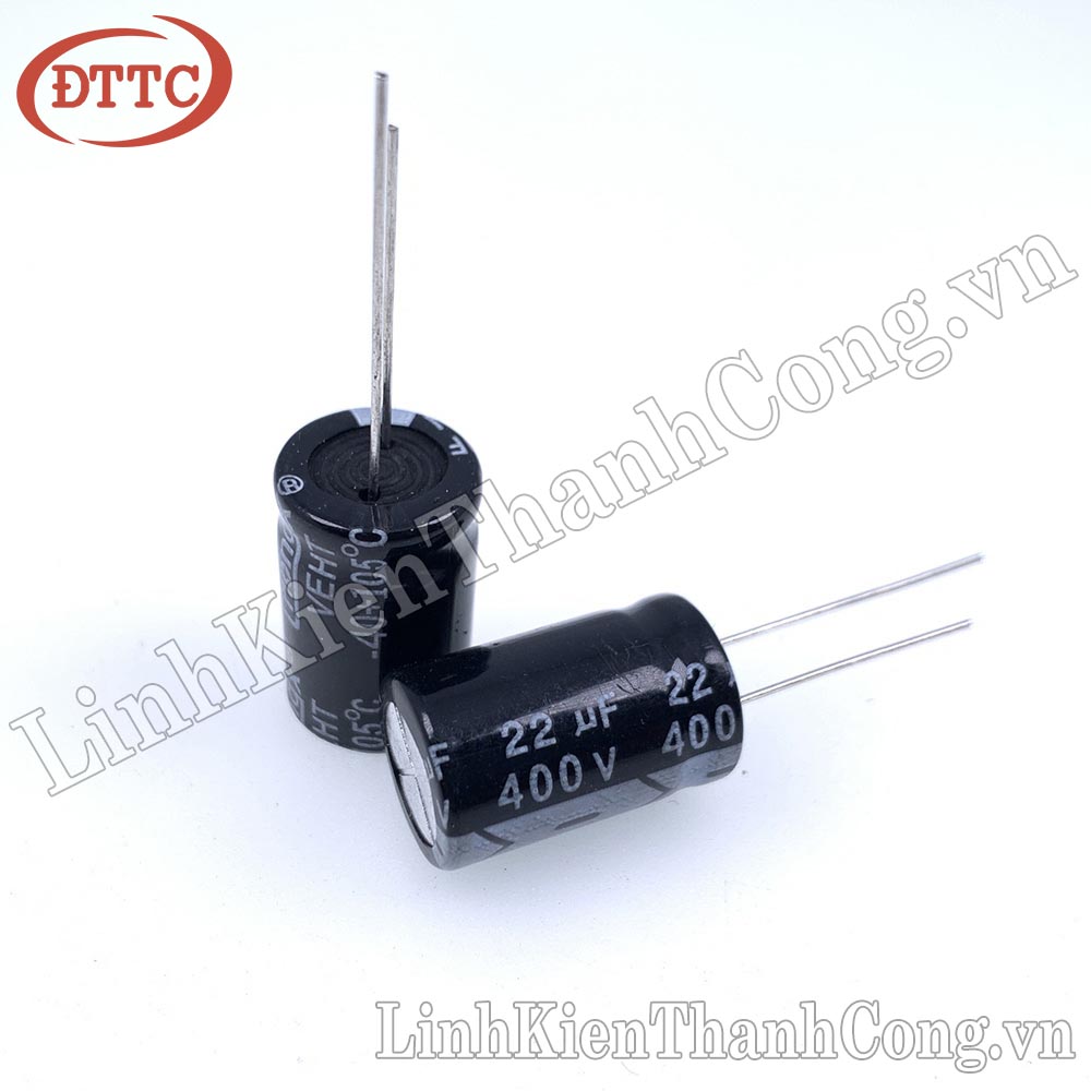 Tụ 22uF 400V (13x21mm)