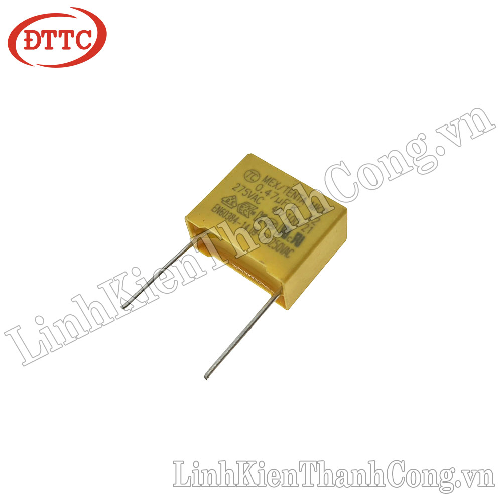Tụ Vàng AC 0.47uF 275VAC 15mm Linh Kiện Mới - Foto 3