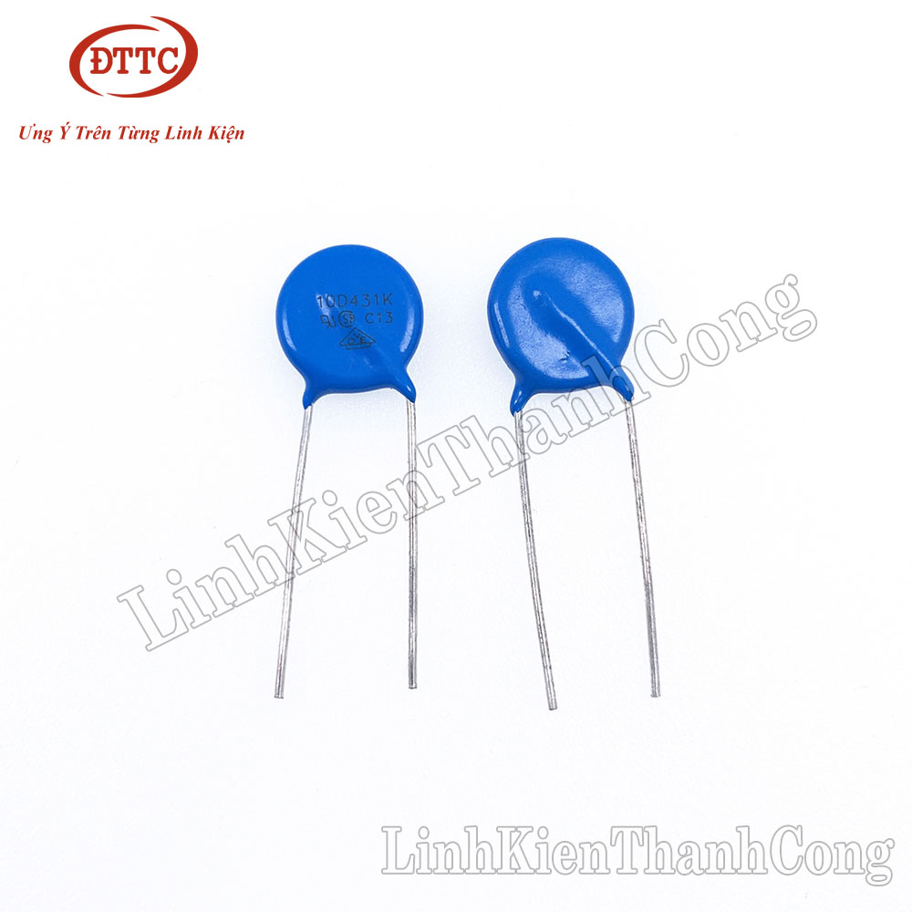 Cikonielf Varistors Varistances de varistance 10D-431K 430V en ligne de Cikonielf Varistors Varistances de varistance 10D-431K 430V en ligne de