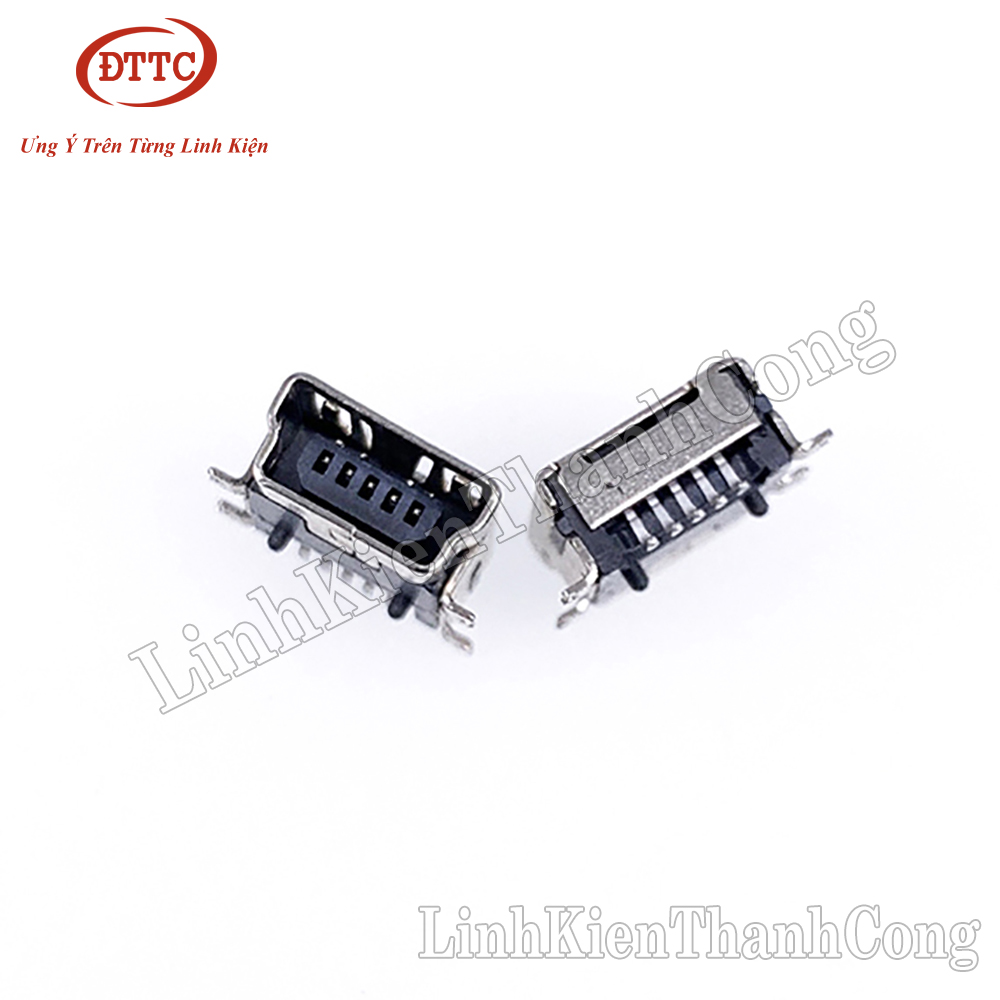 Cổng Mini USB Cái 5 Chân Loại Dán