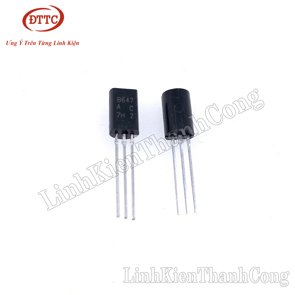 2SB647 B647 TRANSISTOR PNP 1A 80V TO92L