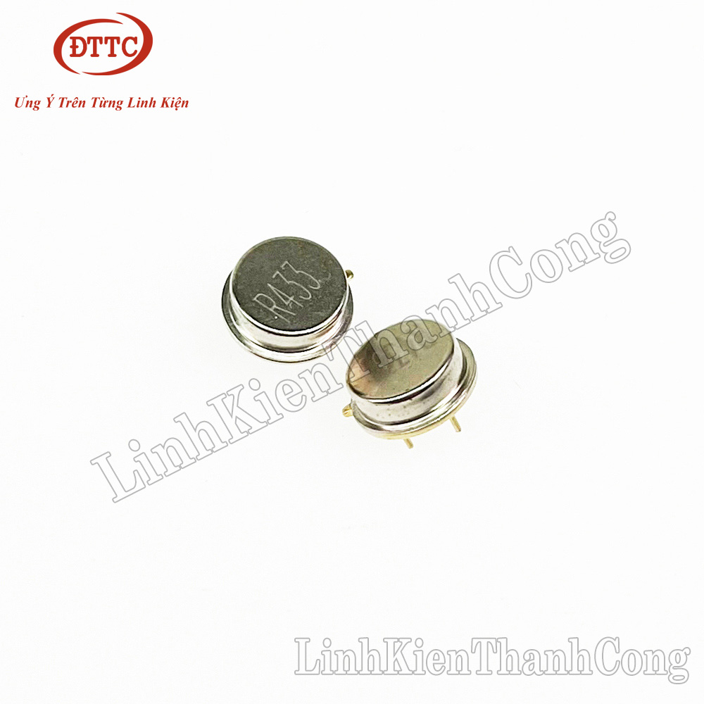 5pcs 433.42MHz SAW Resonator Crystals TO-39 Package - RF Components New