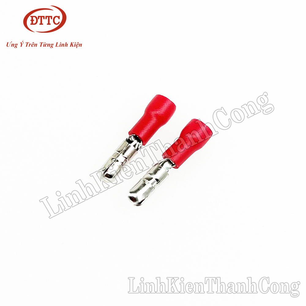 Đầu Cos Đầu Đạn Loại Đực MPD1.25-156 Màu Đỏ (50 Chiếc)