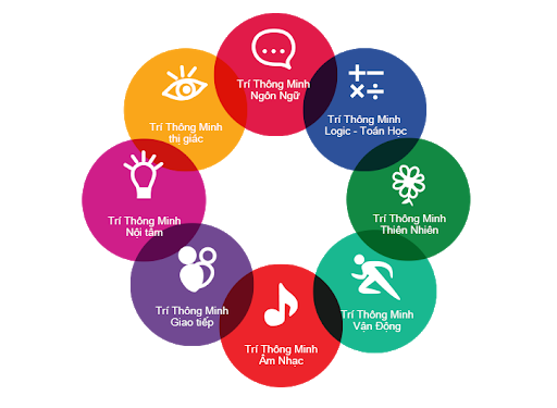 NHỮNG LOẠI HÌNH TRÍ THÔNG MINH CỦA CON NGƯỜI