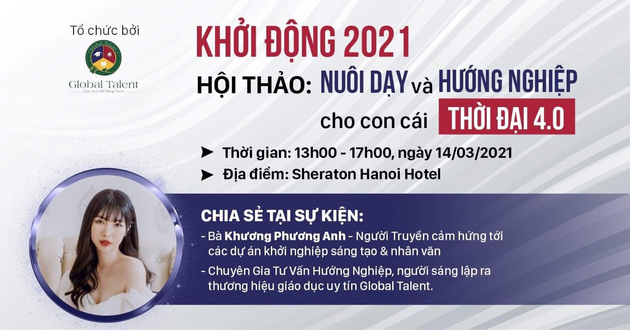 HỘI THẢO NUÔI DẠY VÀ HƯỚNG NGHIỆP CHO CON CÁI THỜI ĐẠI 4.0