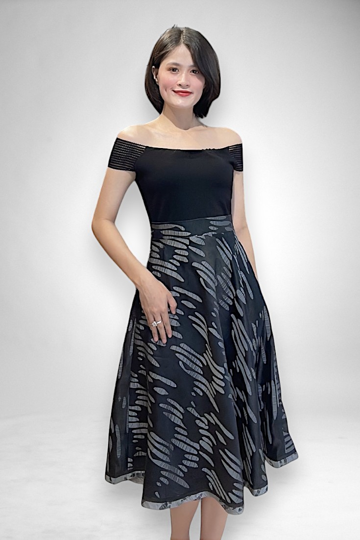 AMIE – Váy Lụa 2 Dây Vải Xéo Thời Trang Cao Cấp D28 – Thời trang AMIE