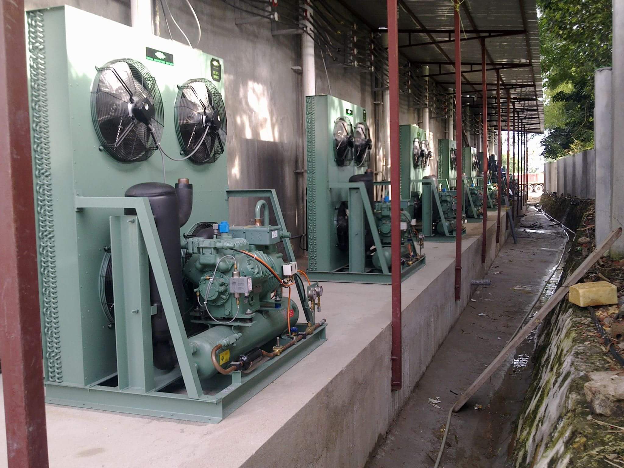 Hệ thống máy Bitzer dùng cho kho trữ đông