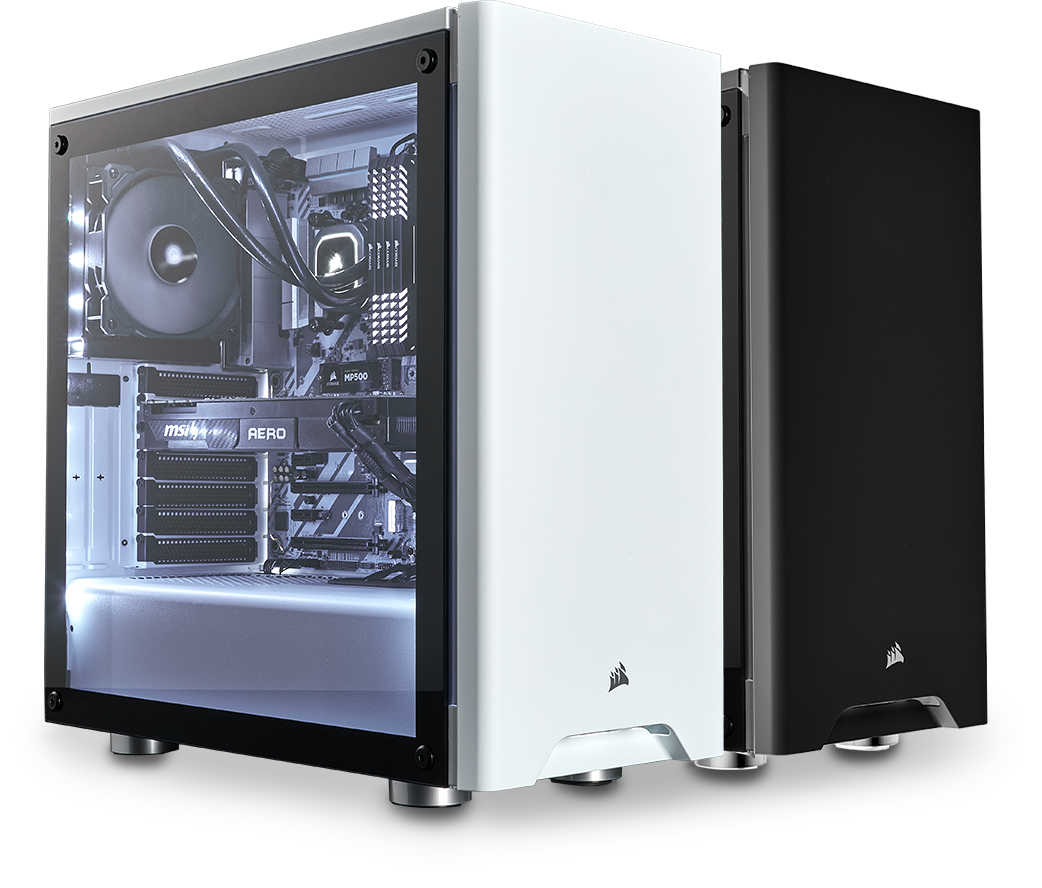 Vỏ case máy tính Corsair 275R Mid-Tower Gaming kính cường lực