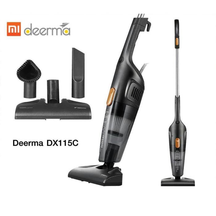 Máy hút bụi cầm tay Deerma DX115C Có dây 400W