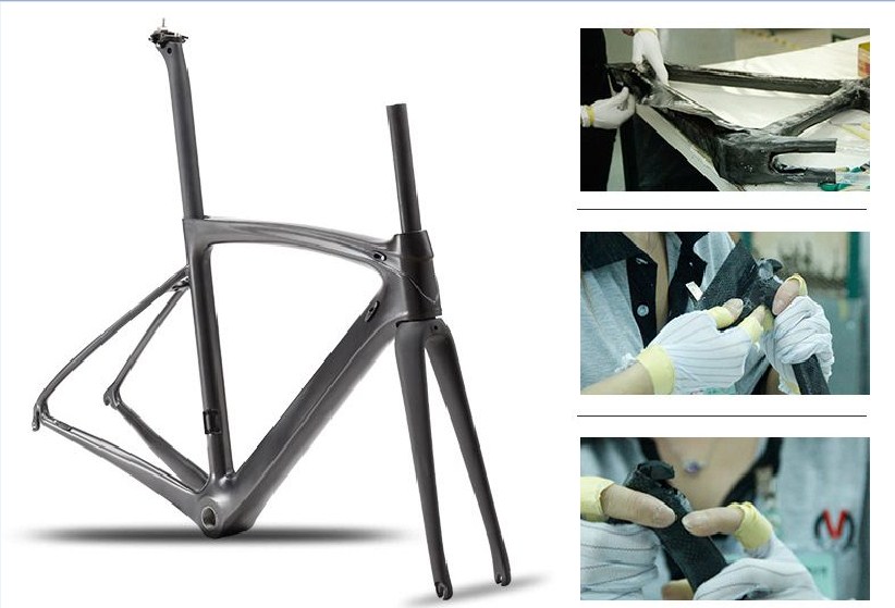 Xe đạp thể thao cao cấp thể hiện ở khung xe