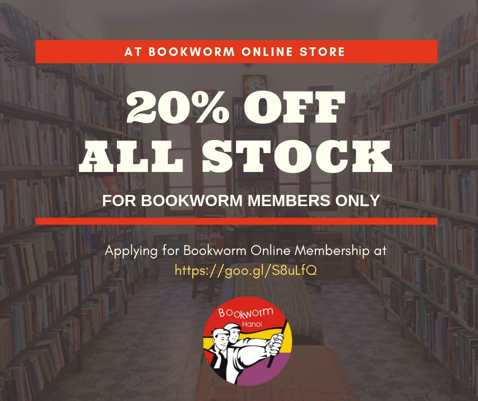 20% OFF ALL STOCK @ BOOKWORM ONLINE STORE & FOR BOOKWORM ONLINE MEMBERS ONLY