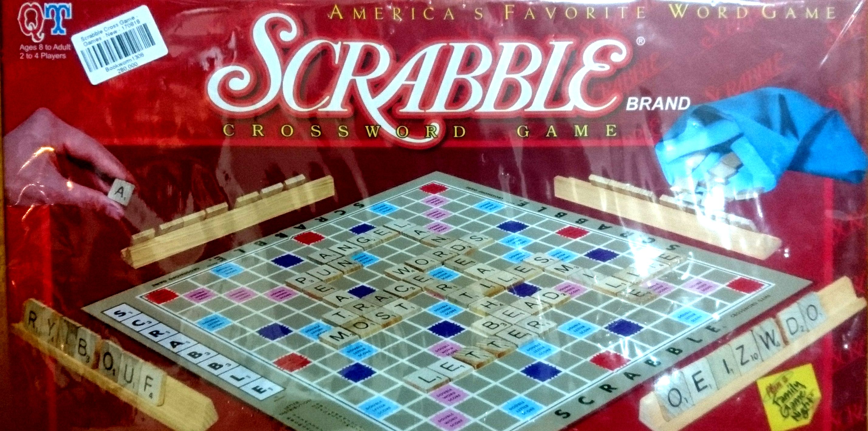 Scrabble Crossword Game Bookworm Hanoi