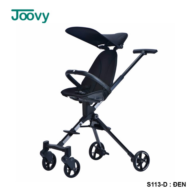 Xe đẩy 2 chiều cao cấp Joovy Qatta S113 màu đen