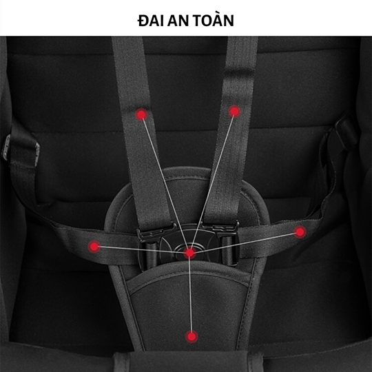 Xe Đẩy Đôi Seebaby T22 nhiều màu cho bé