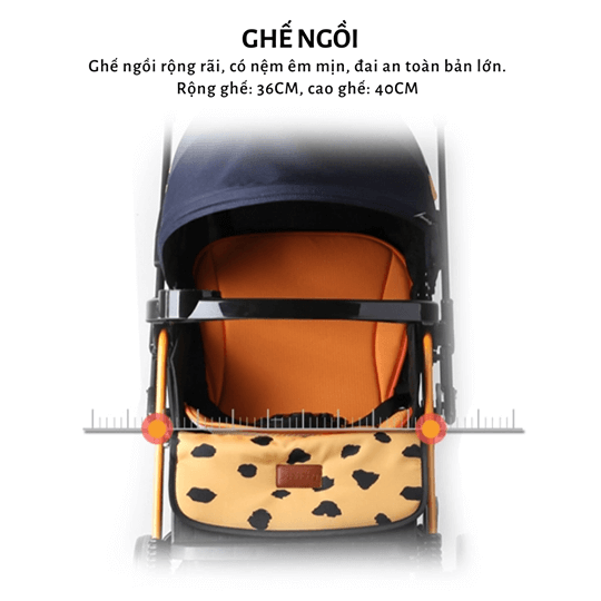 Xe đẩy SeeBaby T11 - Baby Của Bố