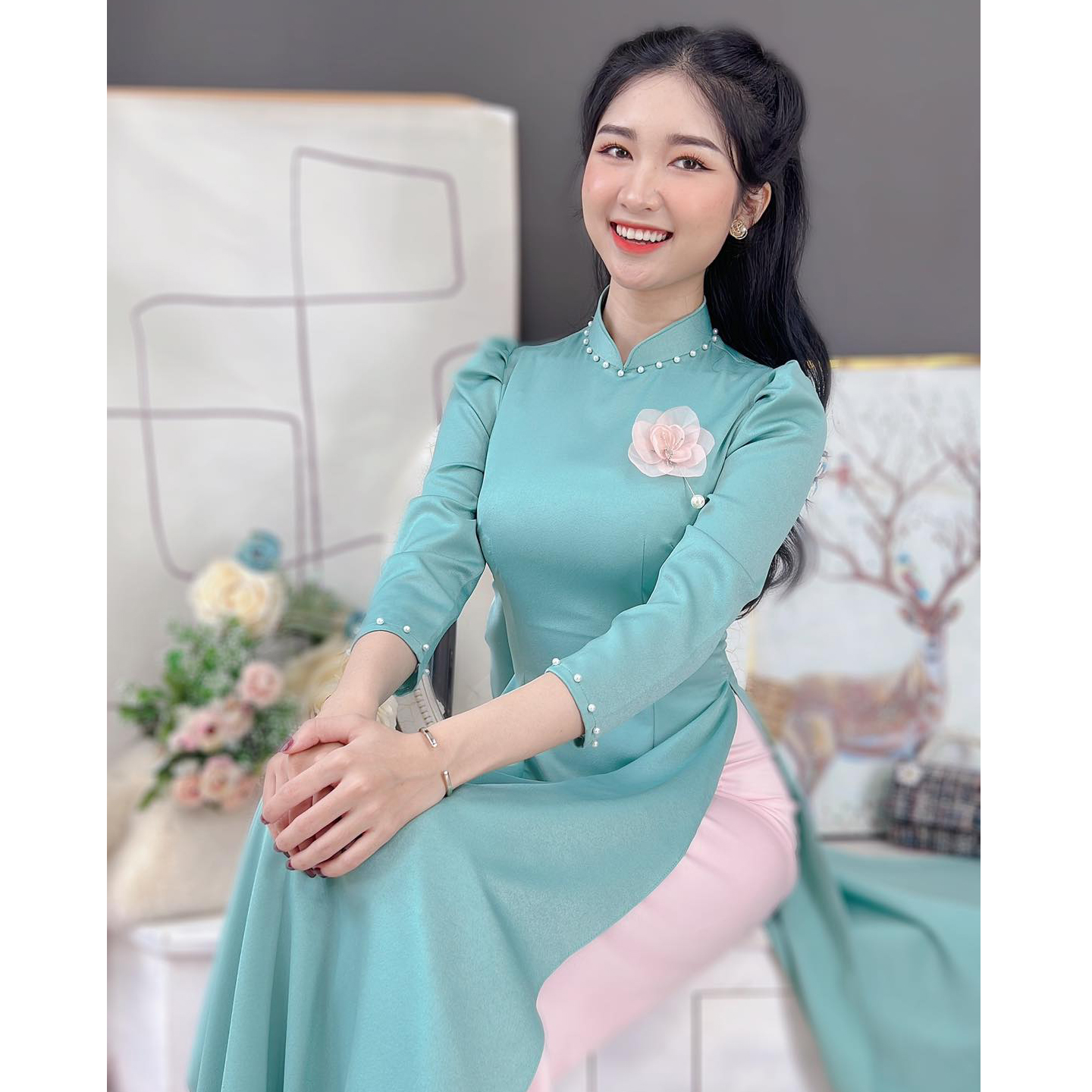 Những Mẫu Áo Dài Đồng Phục Ca Đoàn Đẹp 2024 Mà Chị Em Nên Thử