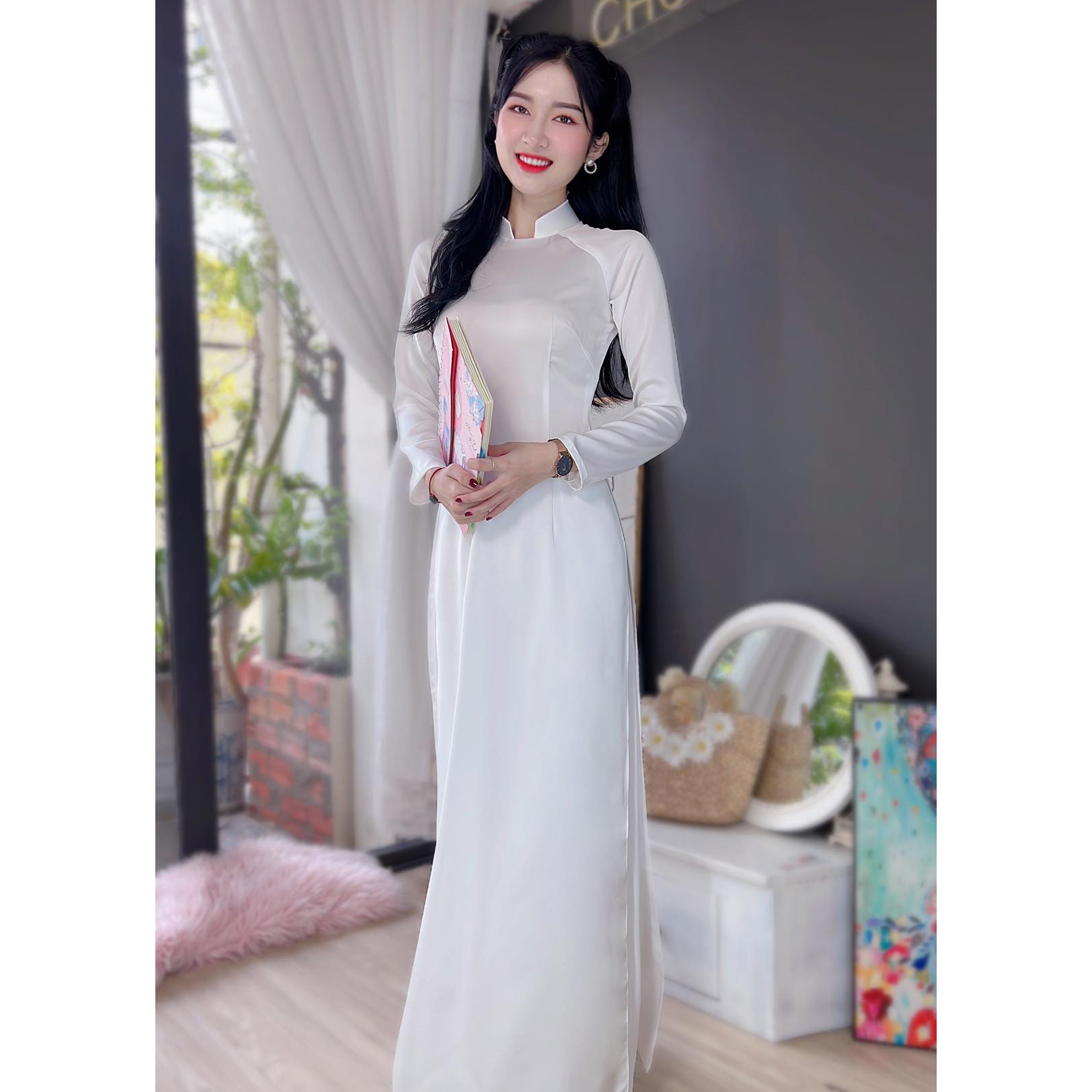 Top Các Mẫu Áo Dài Nữ Sinh Đẹp, Duyên Dáng, Gây Thương Nhớ