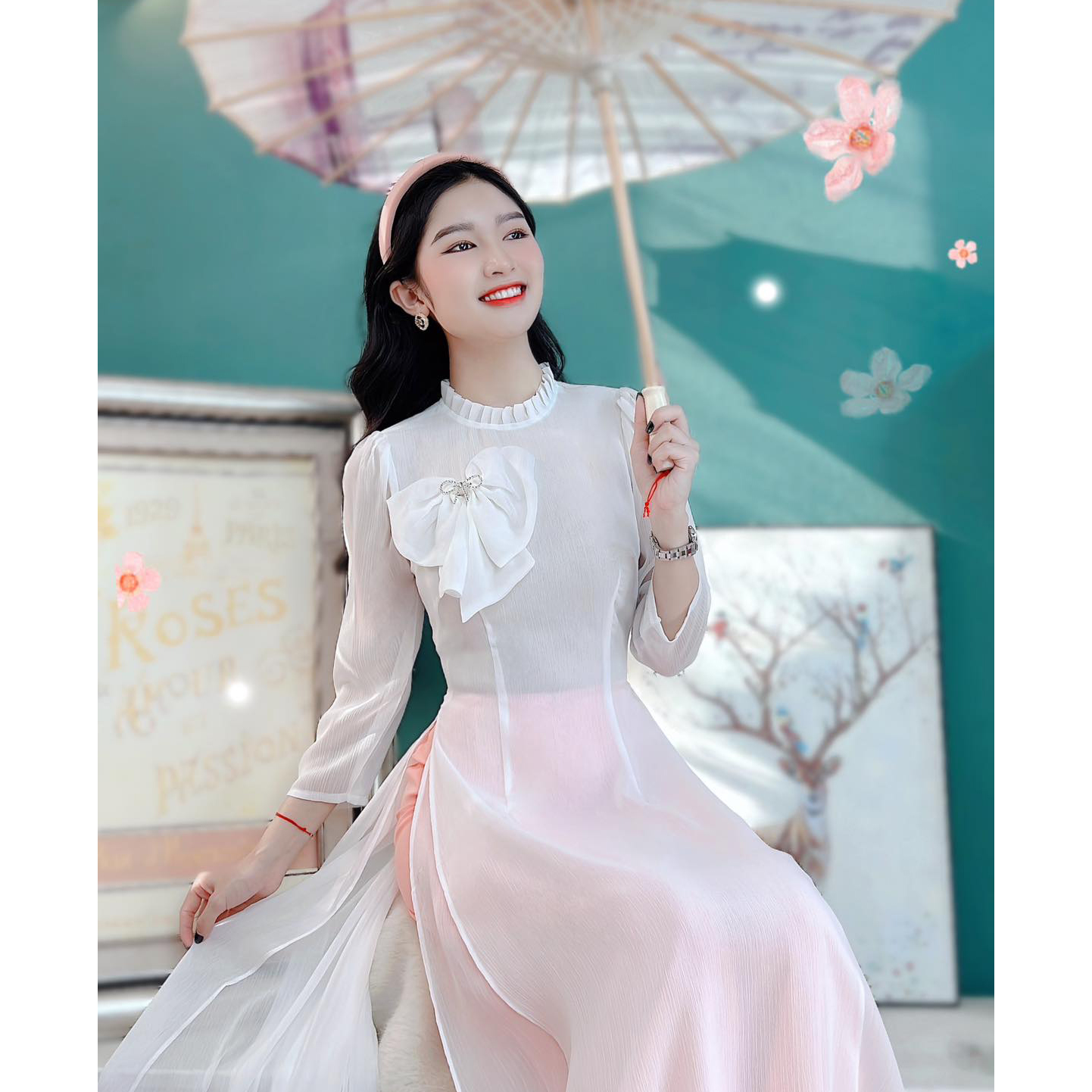 Những Kiểu Tóc Mặc Áo Dài Trắng Phù Hợp Nhất Cho Các Bạn Nữ Sinh