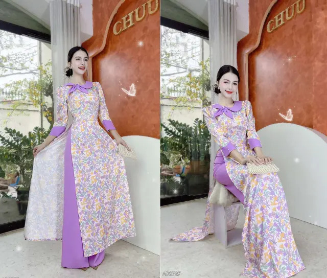 Kinh Nghiệm Mua Vải May Áo Dài Trung Niên Cực Chuẩn Chị Em Nên Biết