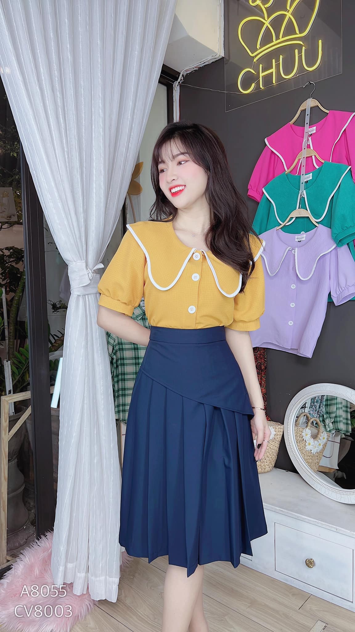 Chân Váy Peplum Công Sở  Bamboo Uniform