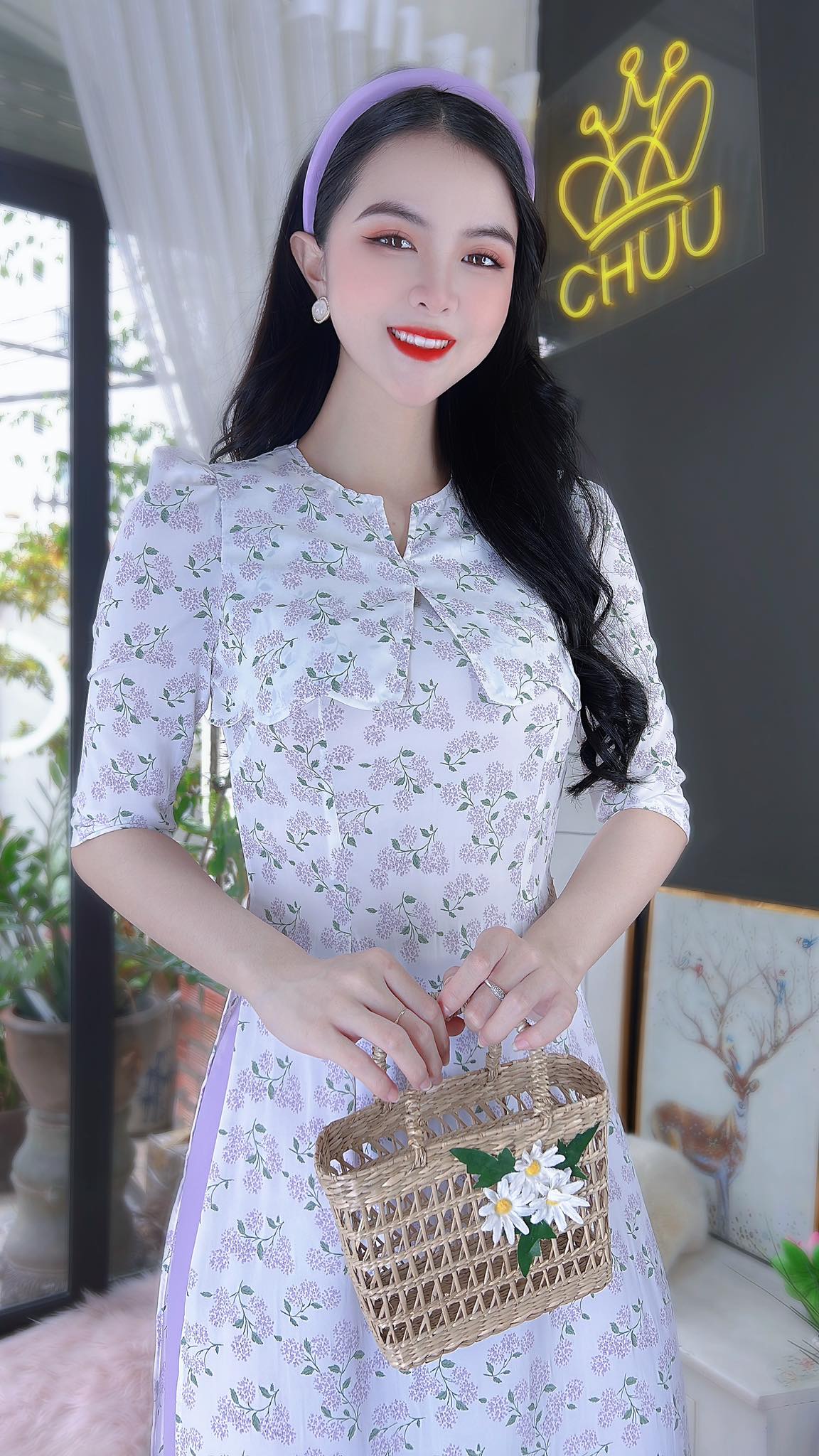 Áo dài đồng phục đẹp