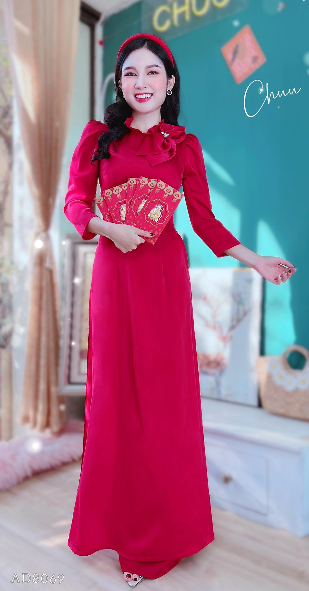 Áo Dài Cánh Hoa 3D CHUU