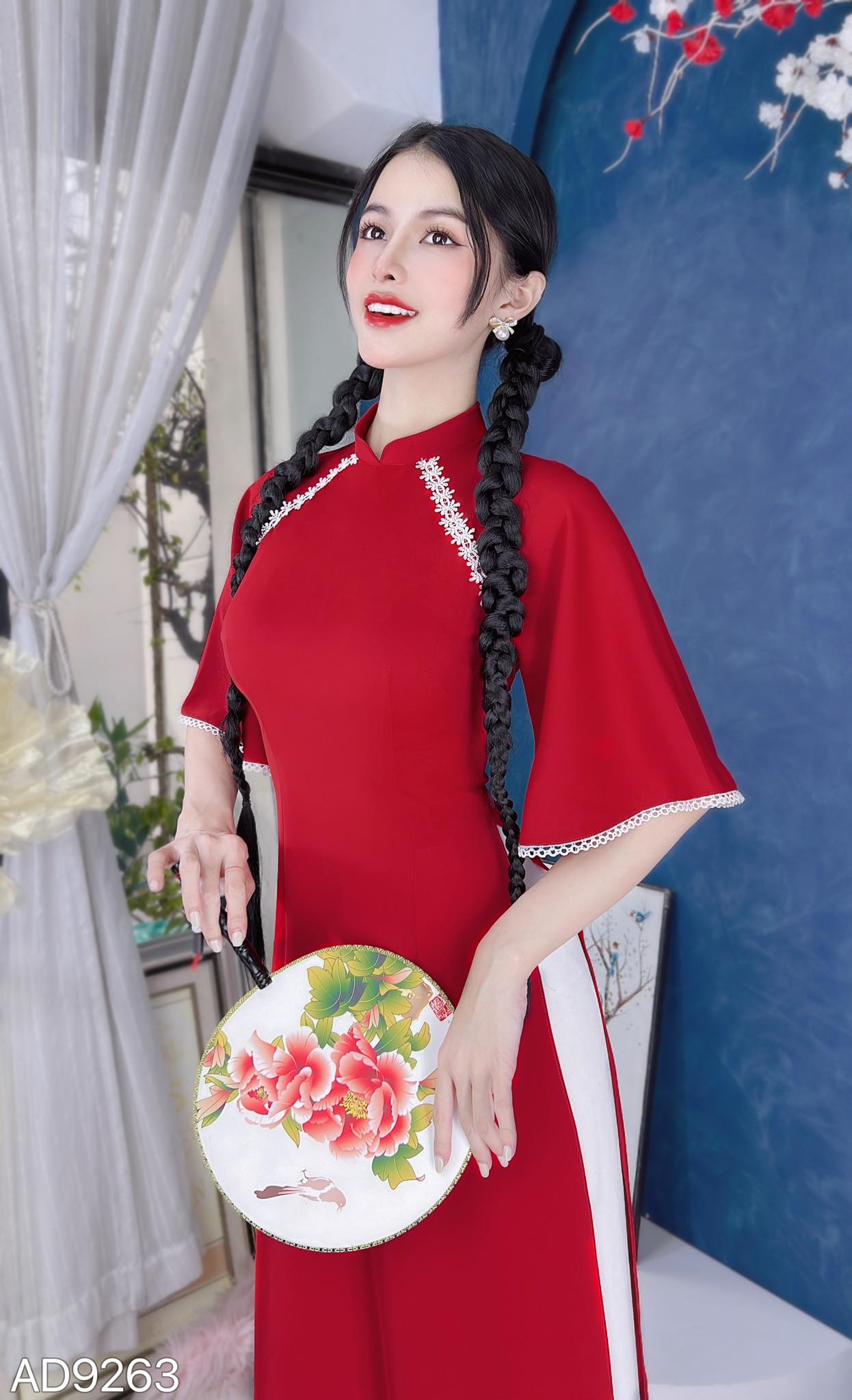 Áo dài đi chơi tết