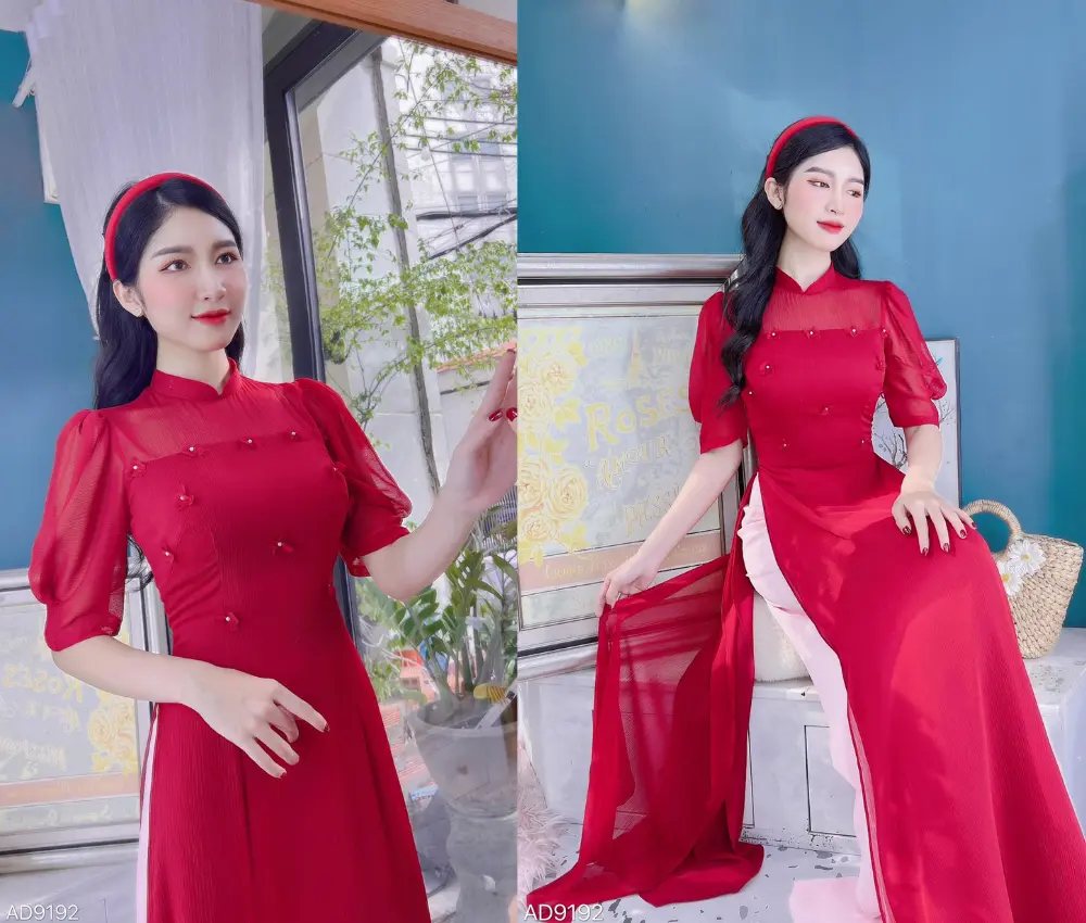 Áo dài 4 tà 