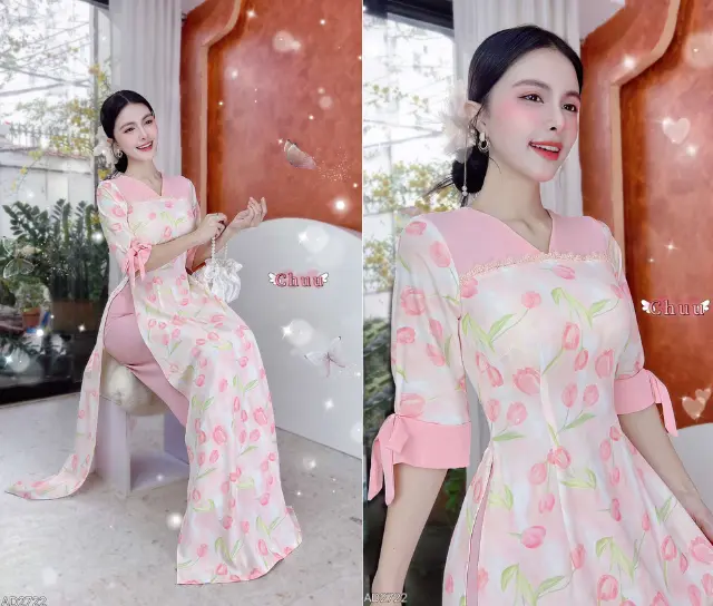 Áo dài cho người gầy