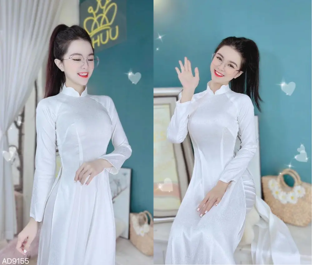Áo dài gấm