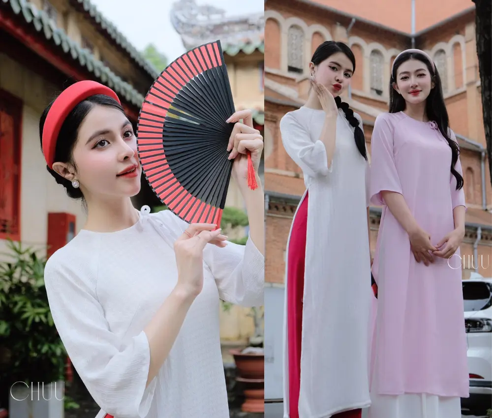 Áo dài suông