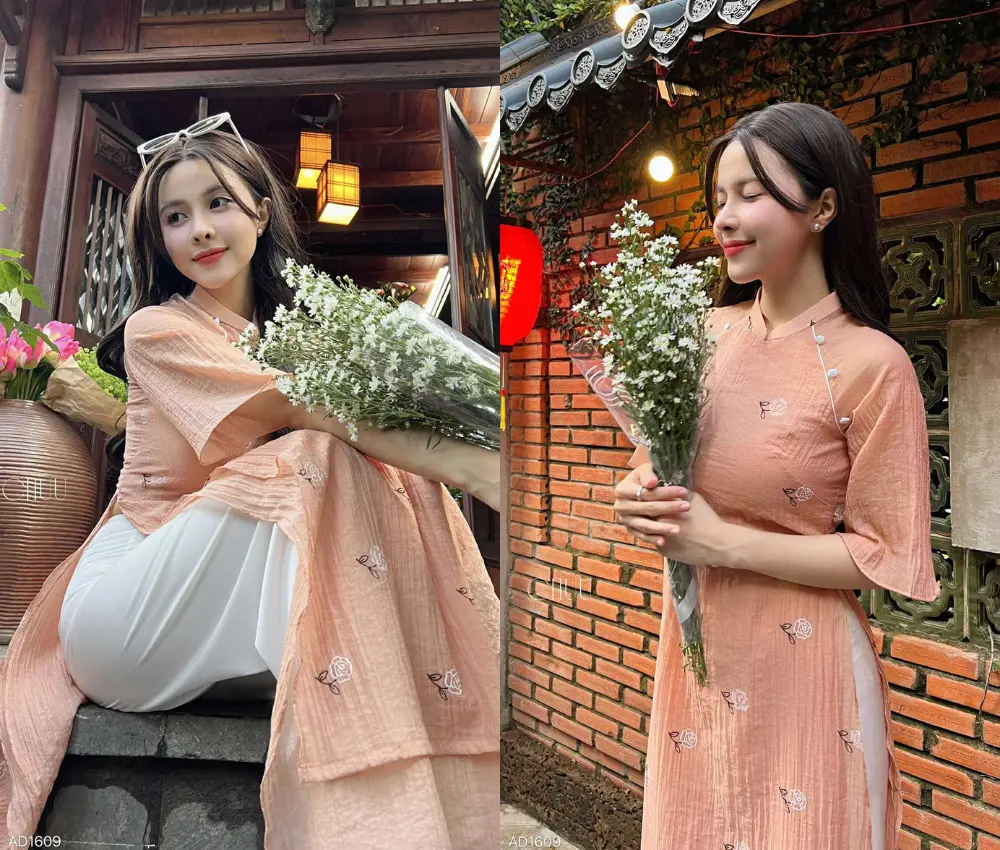 Áo dài tết truyền thống