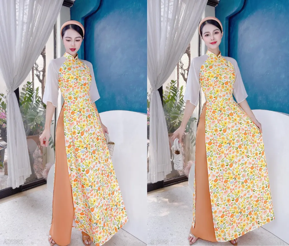 Áo dài truyền thống giáo viên