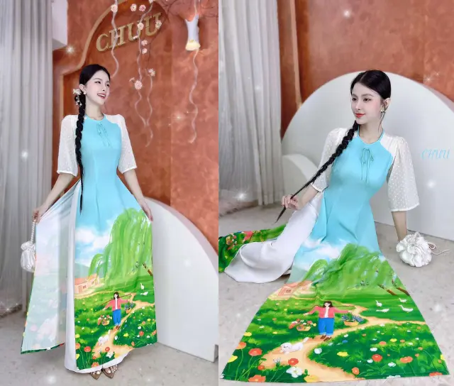 Vải áo dài đẹp