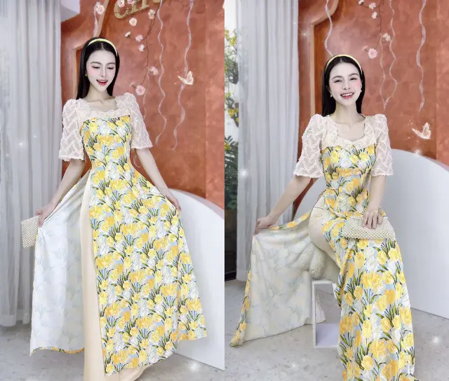 Vải áo dài đẹp độc lạ
