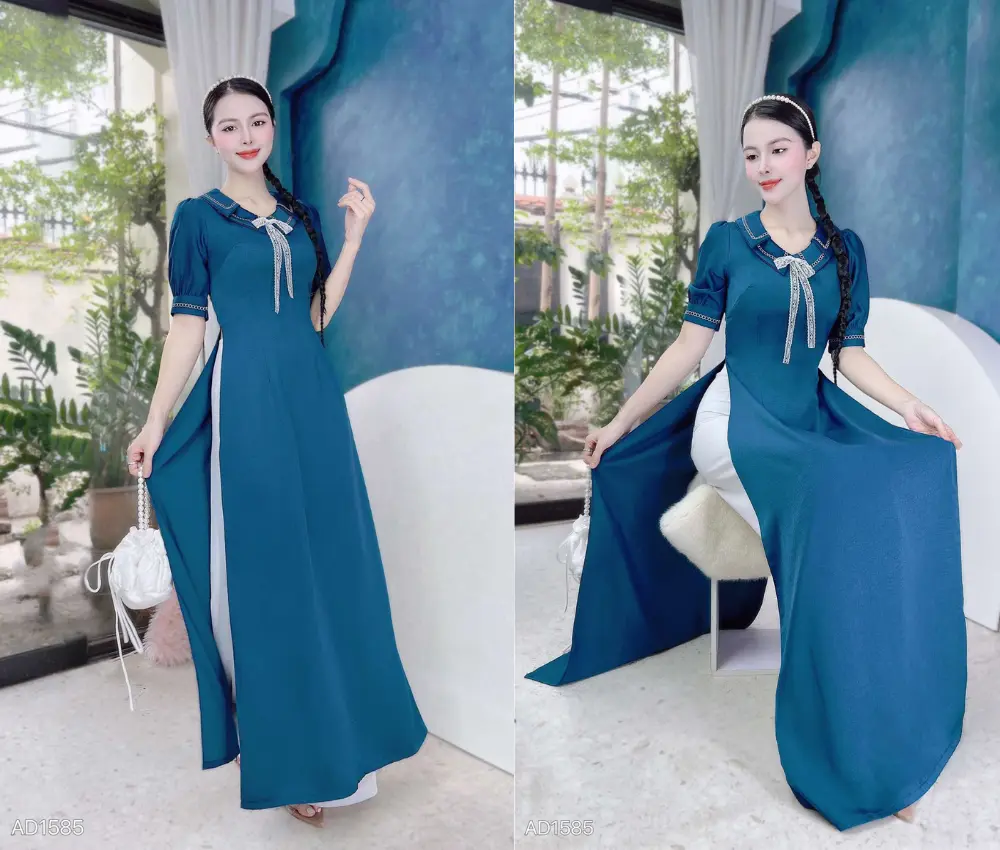 Xu hướng áo dài tết 2025
