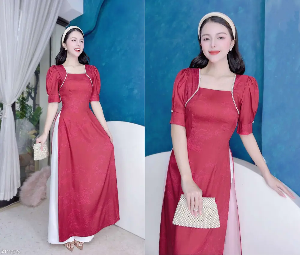 Xu hướng áo dài tết 2025