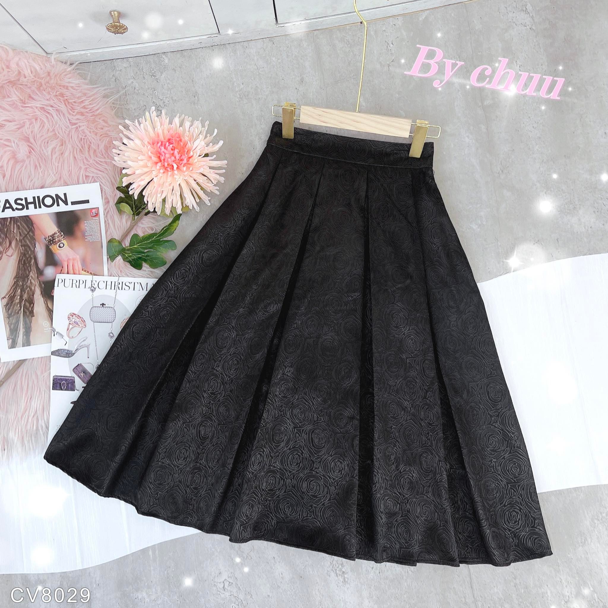 Chân váy hoa nhí vintage dáng dài qua gối ulzzang cạp chun bigsize xếp ly -  Vải Voan mềm mát mặc đi biển công sở học đẹp - Chân váy | ThờiTrangNữ.vn