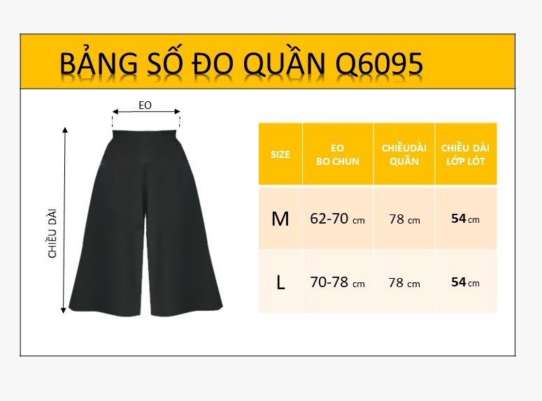 Quần OR Chiffon NEW Q6095