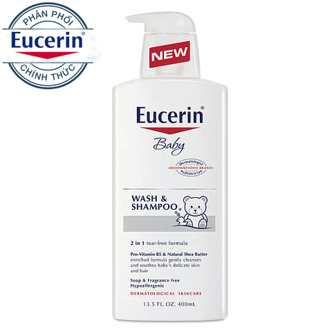 eucerin baby wash & shampoo