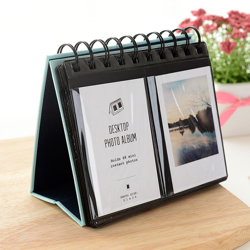 Album ảnh để bàn cực xinh, để ảnh 6x9, ảnh Polaroid, đựng tối đa 68 ảnh