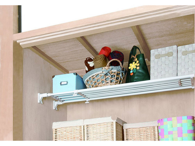 Kệ chia ngăn không khoan vít Heian 63cm kéo dài 93cm (M5)