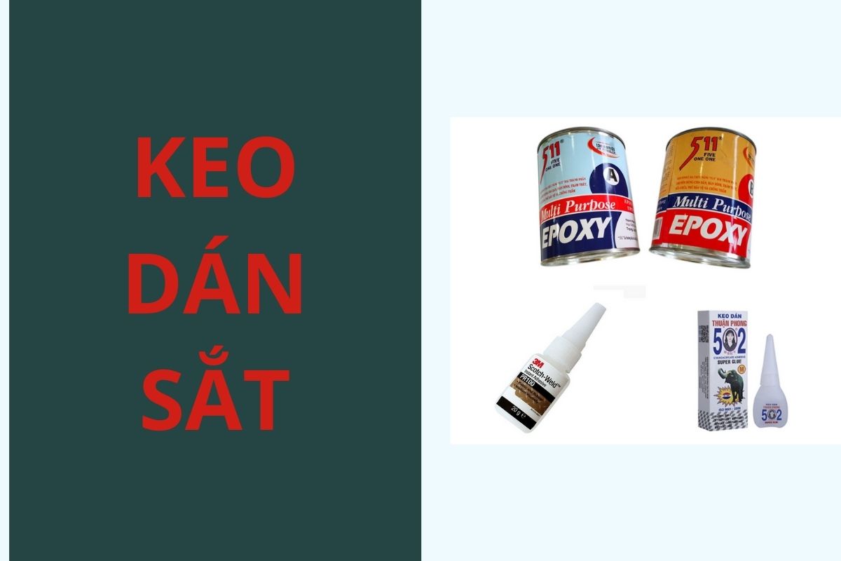 Mức giá keo dán sắt? Top những loại keo dán sắt tốt nhất