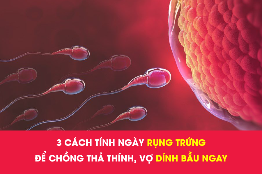 3 CÁCH TÍNH NGÀY RỤNG TRỨNG ĐỂ ĐẬU THAI ĐƠN GIẢN, CHÍNH XÁC!